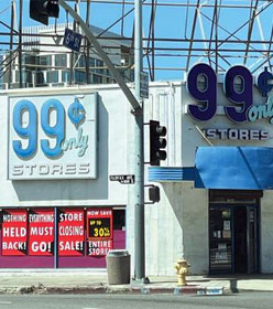 99 Cent Only Store closing
