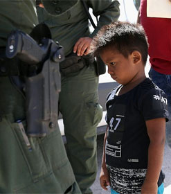 Boy detained by Border Patrol