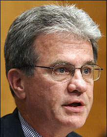 Sen. Tom Coburn (R-OK) apparently does not have God's ear in the healthcare debate