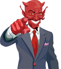 Devil in a suit