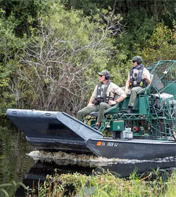 Police searching Florida swamp for Brian Laundrie