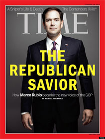 Marco Rubio on cover of TIME 
