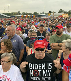 Trump crowd