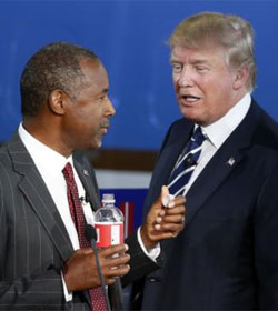 Ben Carson and Donald Trump