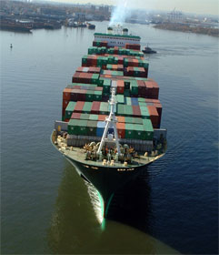 Container ship