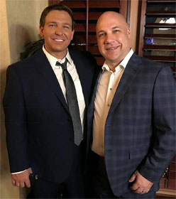 Ron DeSantis and Kent Stermon