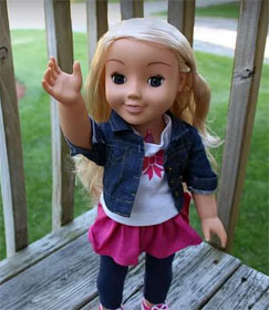 My friend Cayla doll