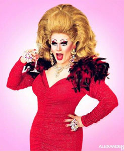Drag queen Bev