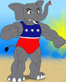 Republican elephant