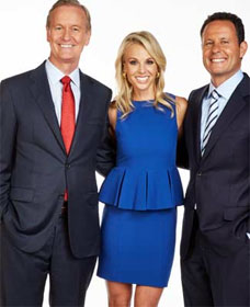 Fox and Friends' Steve Doocy, Elizabeth Hasselbeck and Brian Kilmeade
