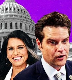 Tulsi Gabbard and Matt Gaetz