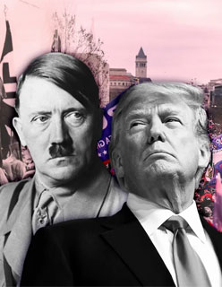 Adolf Hitler and Donald Trump