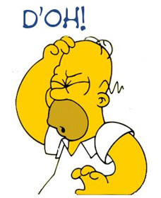 Gov. Walker's Homer Simpson Moment
