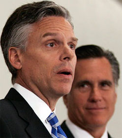 Jon Huntsman & Mitt Romney