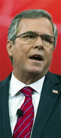 Marco Rubio and Jeb Bush