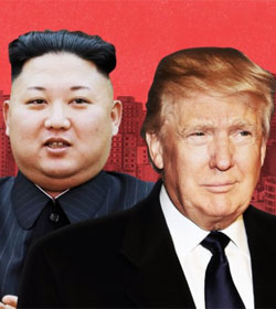 Kim Jong Un and Donald Trump