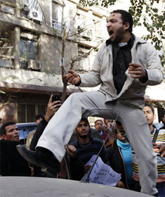 Libyan protestors