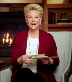 Joan Lunden on "A Place for Mom" TV commercial