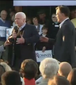 McCain endorses Obama