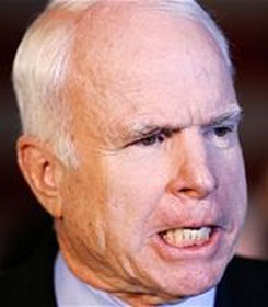 Angry John McCain