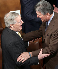 Mitch McConnell and Joe Manchin