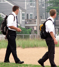 Mormon missionaries