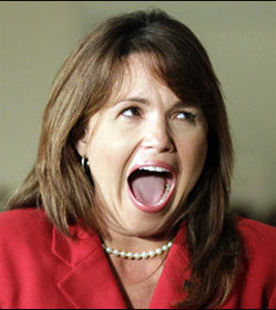 Tea Party favorite Christine O'Donnell (R-DE)