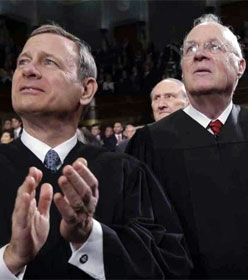 John Roberts and Anthony Kennedy