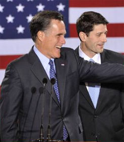 Mitt Romney and Paul Ryan