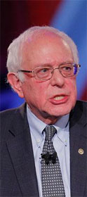 Bernie Sanders and Hillary Clinton