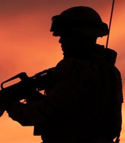 Soldier silhouette