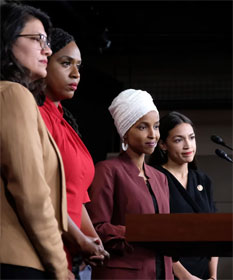 Rashida Tlaib, Ayanna Pressley, Ilhan Omar & Alexandria Ocasio-Cortez
