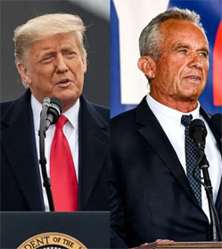 Donald Trump and Robert F. Kennedy, Jr.