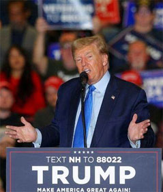 Trump rally in NH