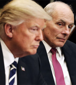 Donald Trump and John Kelly