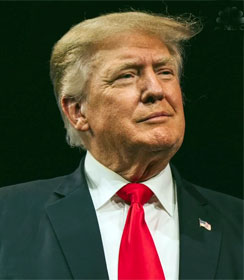 Donald Trump being booed