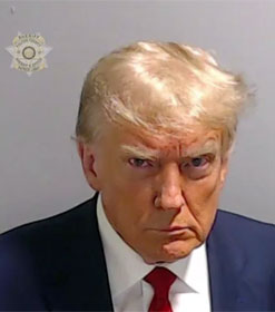 Donald Trump Fulton County GA mug shot