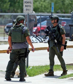 Police in Uvalde TX