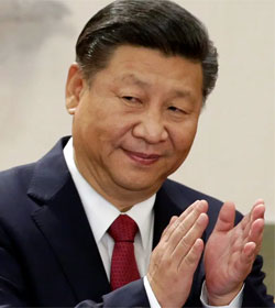 Xi-Jinping clapping
