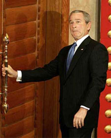 George W. Bush lowered the bar for Presidential visits to China